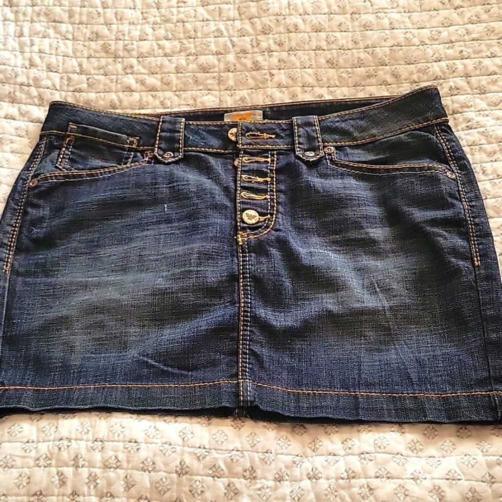 Antik Denim mini skirt size 31.